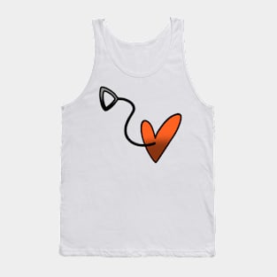 Chainsaw Heart Tank Top